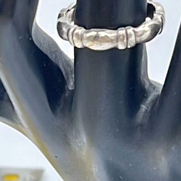 Sterling silver size 7:25 eternity band. Stamped and tested - Picture 2 of 6